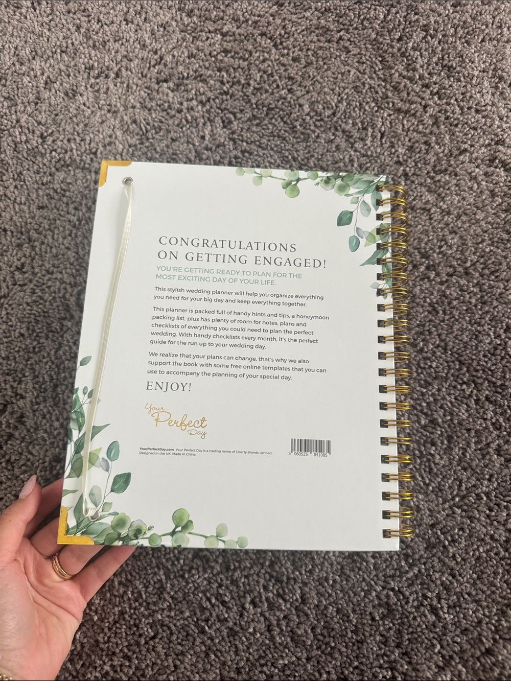 Wedding Planner Notebook - Picture 4 of 4